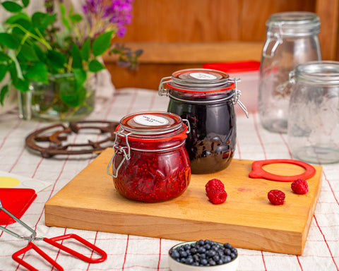 Sylteglass med vippelokk 0.75L