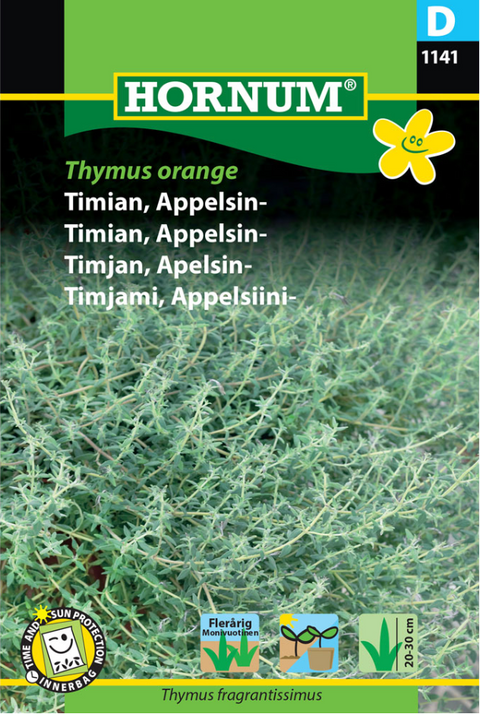 Timian appelsin 'Thymus Orange'