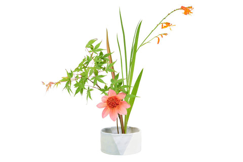 Japansk blomsterskål, Ikebana