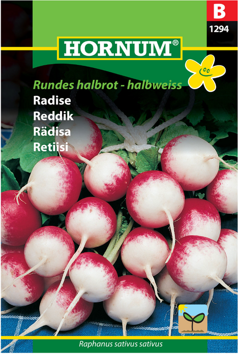 Reddik 'Rundes Halbrot - Halbweiss'