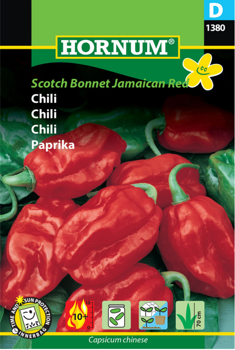 Chili 'Scotch Bonnet Jamaican Red'