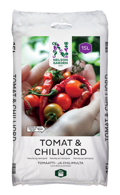 Tomat- og chilijord 15L