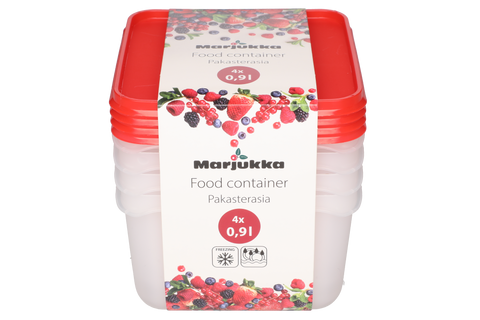 4 pk fryseboks 0,9 L