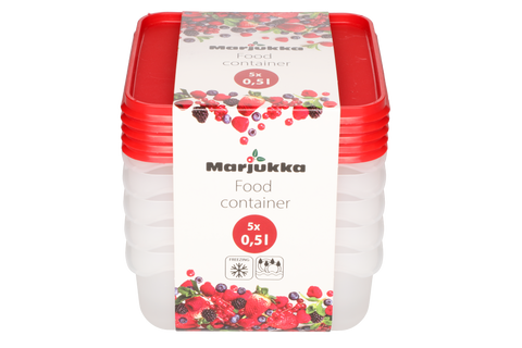 5 pk fryseboks 0,5 L