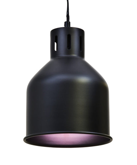 Lampeskjerm til vekstlys 18cm svart