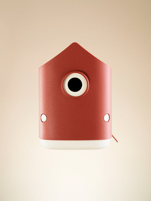 Fuglehus Cosy tuscan red, livstidsgaranti