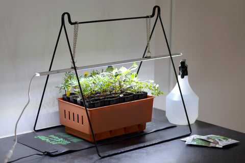 Stående stativ til vekstlys