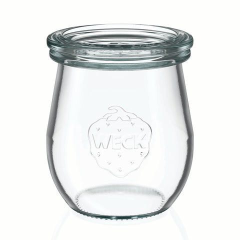 4 pk tulipan sylteglass med glasslokk 200 ml