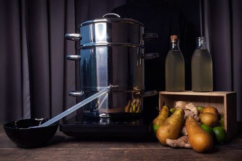 Saftkoker 8L rustfritt stål