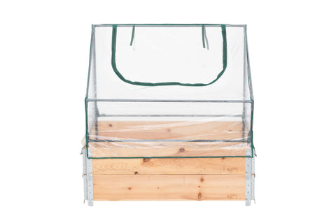 Minidrivhus til pallekarm 120 x 80 cm