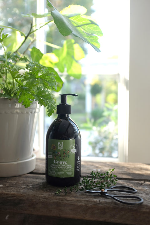 Grow organisk plantenæring pumpeflaske 500ml