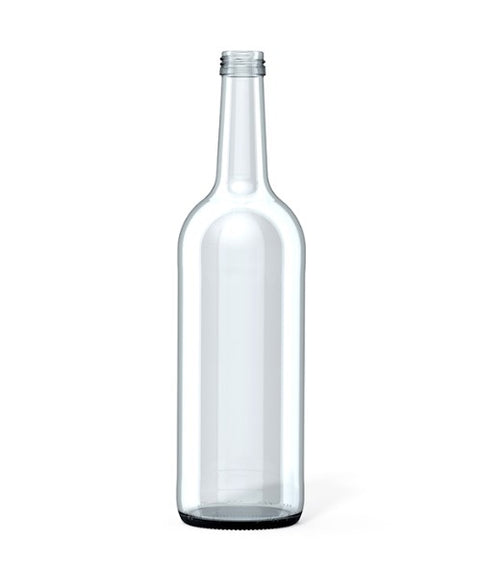 5pk 750ml saftflaske i glass med skrukork 