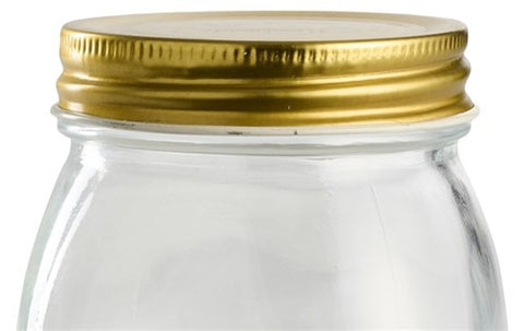 Sylteglass med skrulokk 0,5L