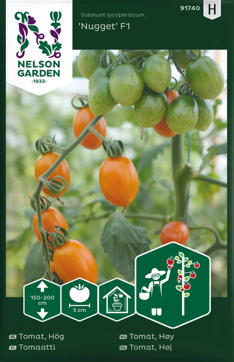 Tomat cherry 'Nugget' F1 (2026 nyhet!)