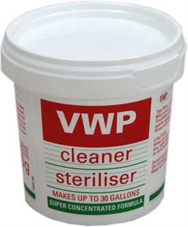 VWP, renser og steriliserer 100g