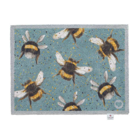 Dørmatte maskinvaskbar, Bee 3