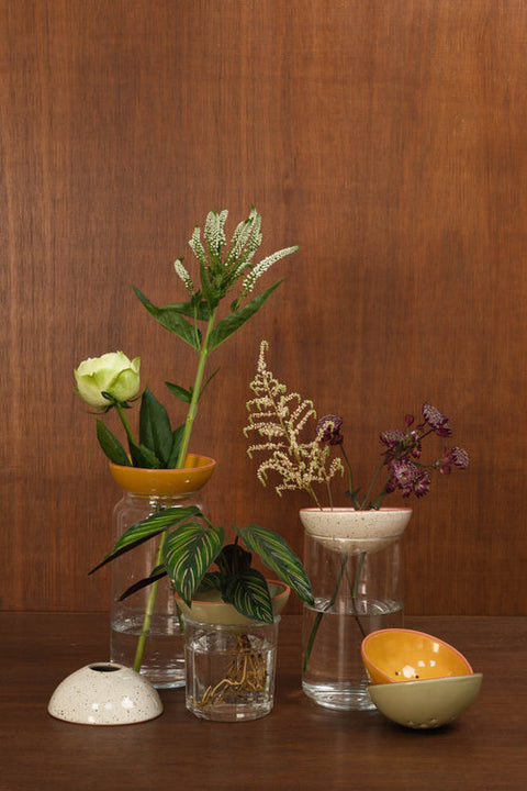 Stiklingskål, grumset hvit