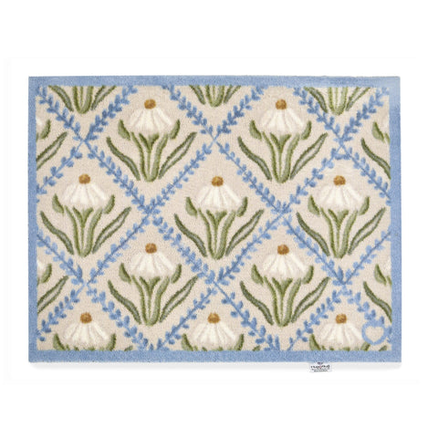 Dørmatte maskinvaskbar, Daisy Trellis