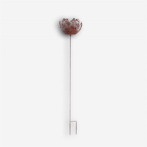 Høy fakkelholder Blomstermorot rust