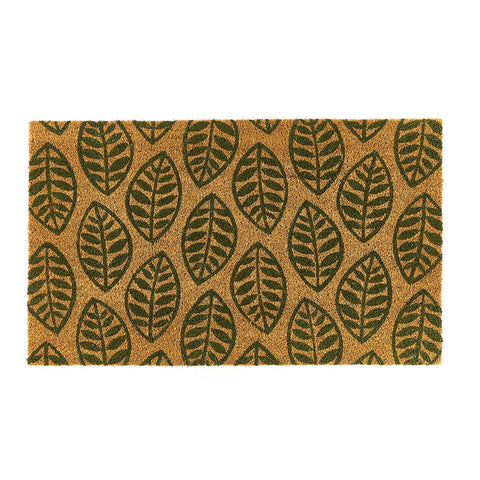 Dørmatte i kokos, Green leaves