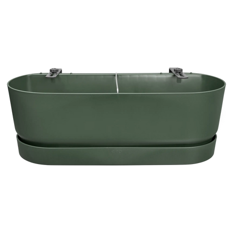 Balkongkasse komplett 52cm grønn, Greenville