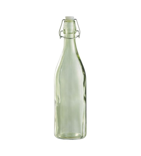 Saftflaske med patentkork 1L Grønn