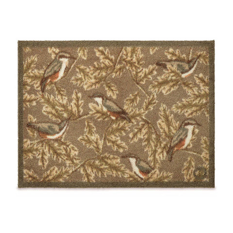 Dørmatte maskinvaskbar, Nuthatch