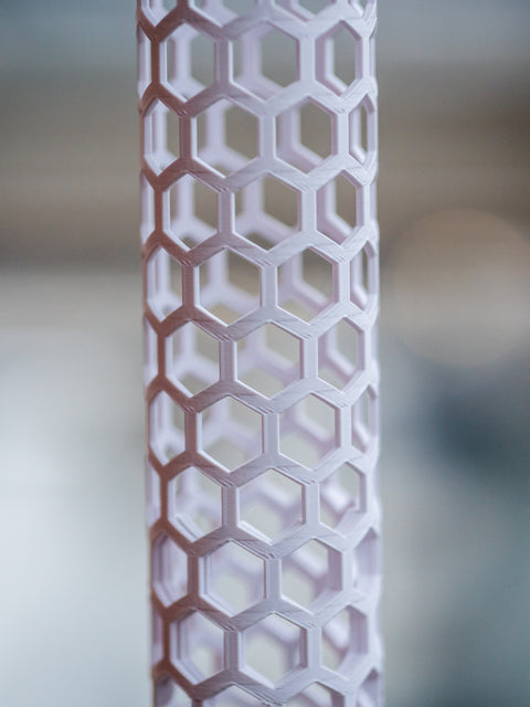 Mosestokk påbyggbar hvit