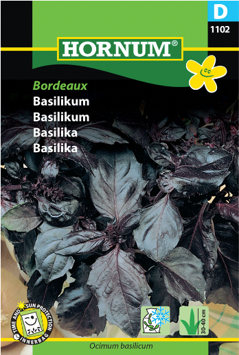 Basilikum 'Bordeaux'