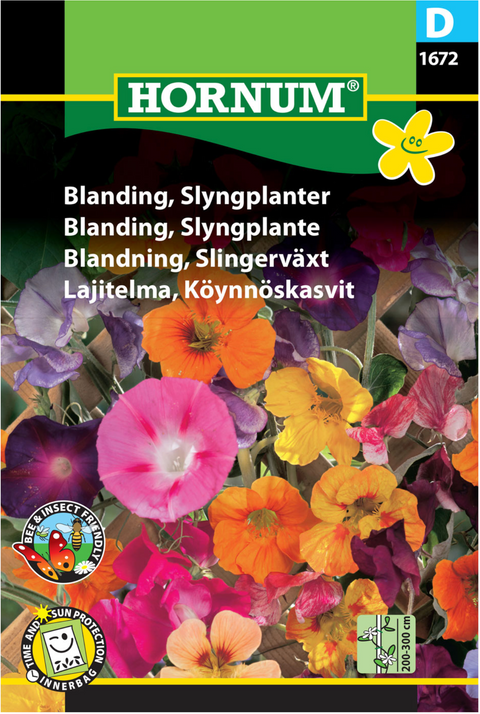 Slyngplanter blanding