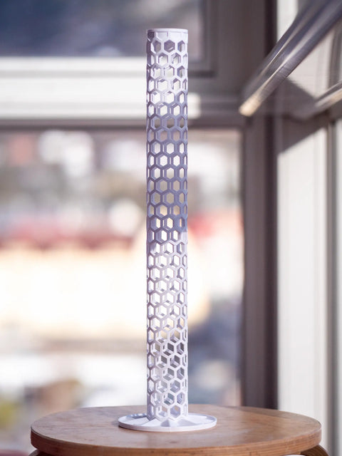 Mosestokk påbyggbar hvit