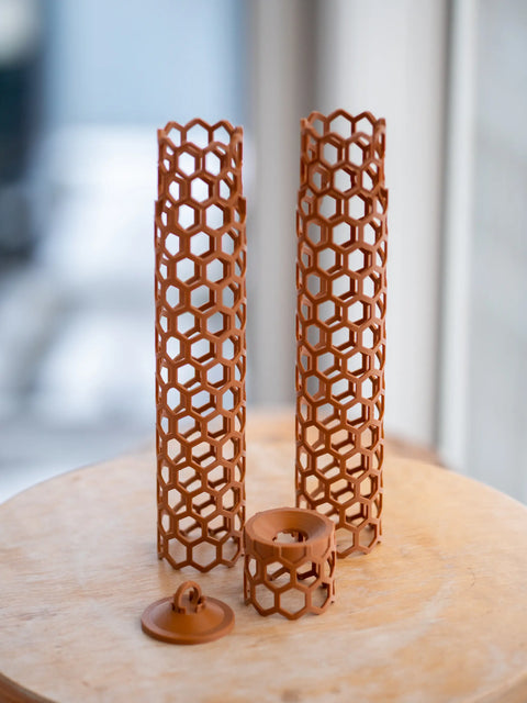 Mosestokk påbyggbar brun