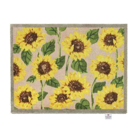 Dørmatte maskinvaskbar, Sunflowers 1