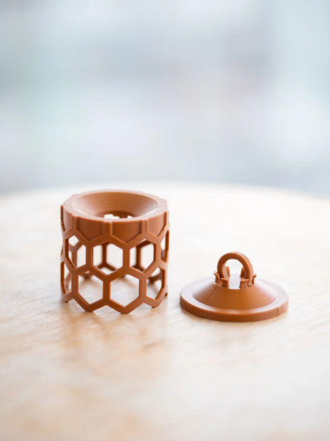 Mosestokk påbyggbar brun