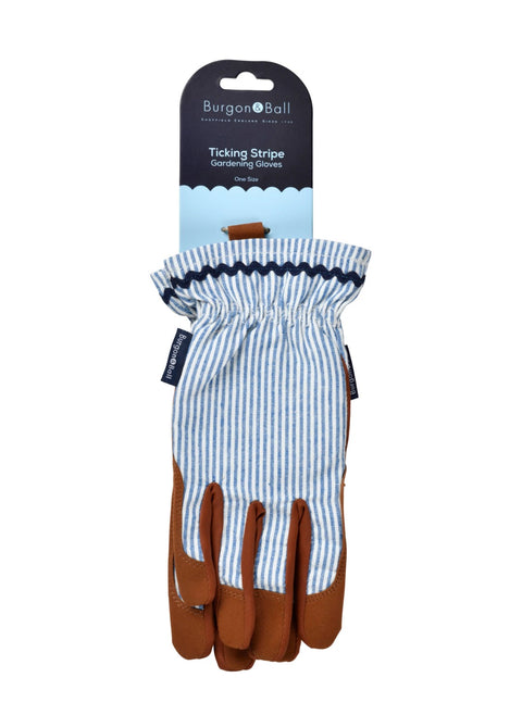 Hagehansker, blå striper