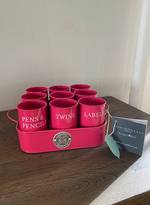 Oppbevaring såutstyr, bringebærrød