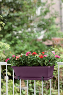 Balkongkasse 90cm lilla, Barcelona