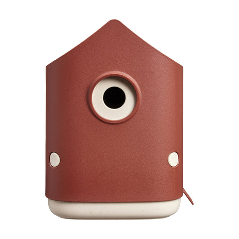 Fuglehus Cosy tuscan red, livstidsgaranti