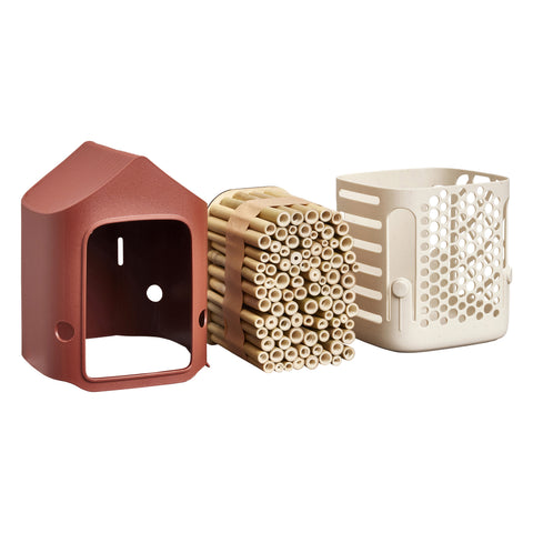Insektshotell Cosy tuscan red, livstidsgaranti