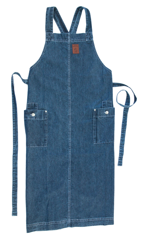 Forkle langt denim, jubileumskolleksjon
