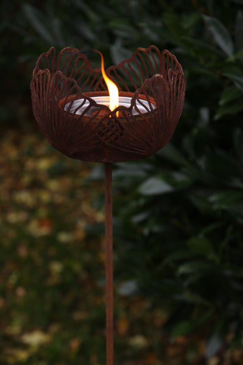 Høy fakkelholder Ginkgo