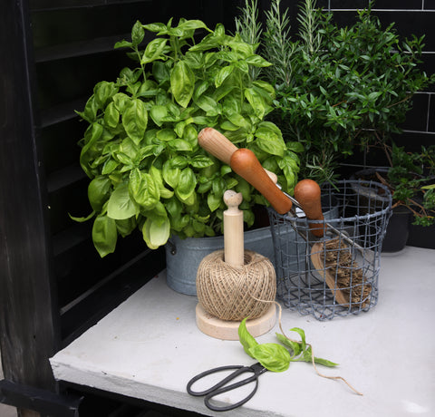 Jutesnøre med snøreholder, 200m natur