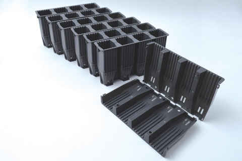 Dyrkekit for dype røtter m/lokk 28 celler