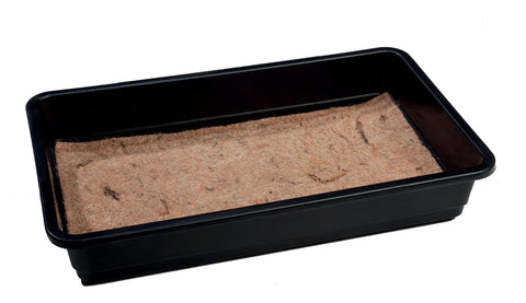 Jute frømatte medium 3pk