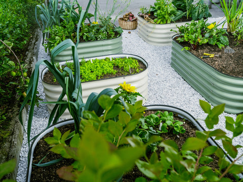 Plantekasse 105x60cm, olivengrønn