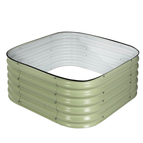 Plantekasse 105x105cm, olivengrønn