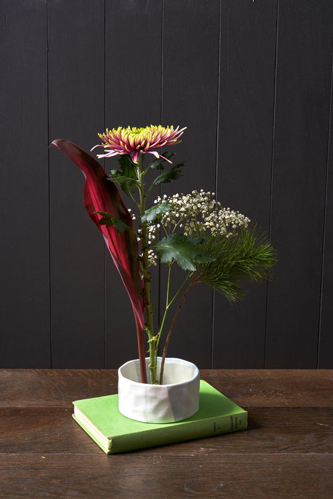 Japansk blomsterskål, Ikebana