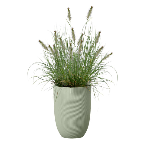 Sereh høy inne- og utendørs blomsterpotte 30cm Nordic green