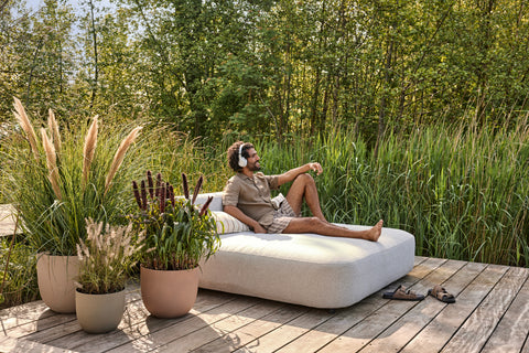 Sereh inne- og utendørs blomsterpotte 30cm Mushroom