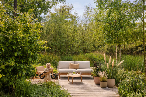 Sereh inne- og utendørs blomsterpotte 40cm Nordic green